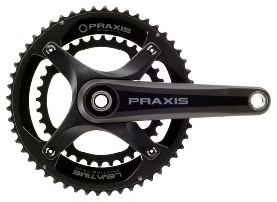 Pédaliers pour vélos électriques Praxis Carbon M30 X-Spider 4832 dents 11V