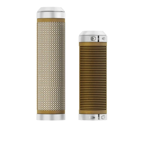 Poignées ergonomiques pour vélos Brooks rubber grips (100+130mm)