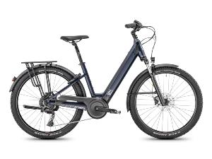 Vélo électrique MOUSTACHE Xroad 4 Open 500Wh Bleu Noir Mat