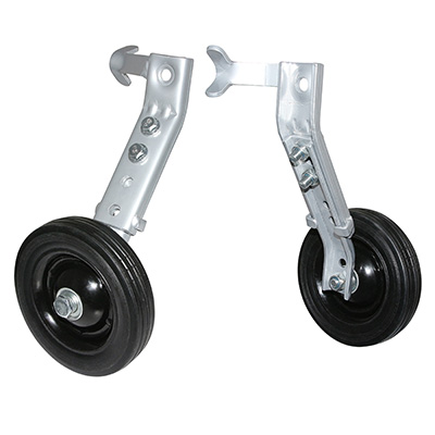 Newton stabilisateur velo renforce roue plastique pour velo handicape 20-24-26" (paire)